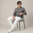 Print Black Shirt : Party