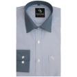 Stripes Gray Shirt : Business