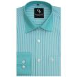 Stripes Green Shirt : Business