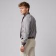 Stripes Brown Shirt : Business