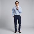 Selfdesign Blue Shirt : Business