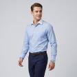 Selfdesign Blue Shirt : Business