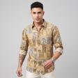 Print Gold Shirt : Ditto