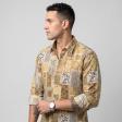 Print Gold Shirt : Ditto