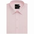 Self Design Pink Shirt : Business