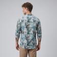 Print Gray Shirt : Party