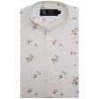 Print Cream Shirt : Party