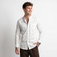 Print Cream Shirt : Party