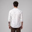 Print Cream Shirt : Party