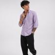 Plain Mauve Shirt : Slim