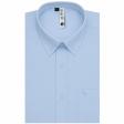 Plain Light Blue Shirt : Slim