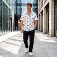 Print White Shirt : Party