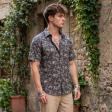 Print Gray Shirt : Party