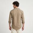 Handpainted Brown Shirt : Ditto