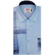 Handpainted Light Blue Shirt : Ditto