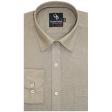 Plain Khakhi Shirt : Business