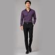 Plain Purple Shirt : Business