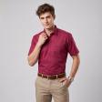 Self Design Red Shirt : Business
