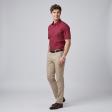 Self Design Red Shirt : Business