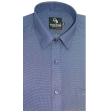 Self Design Dark Blue Shirt : Business