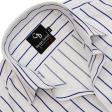 Stripes Dark Blue Shirt : Business