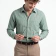 Stripes Green Shirt : Business