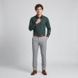 Stripes Dark Green Shirt : Business