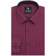 Stripes Maroon Shirt : Business