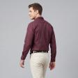 Stripes Maroon Shirt : Business
