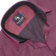 Stripes Maroon Shirt : Business