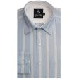 Stripes Light Gray Shirt : Business