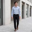 Stripes Light Gray Shirt : Business
