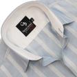 Stripes Light Gray Shirt : Business