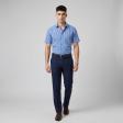 Checks Blue Shirt : Business