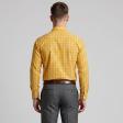Checks Yellow Shirt : Business