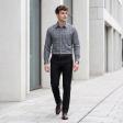 Checks Black Shirt : Business