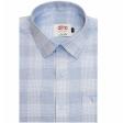 Checks Blue Shirt : Ditto