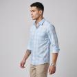 Checks Blue Shirt : Ditto