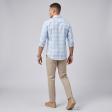 Checks Blue Shirt : Ditto
