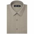 Self Design Khakhi Shirt : Ditto