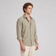 Self Design Khakhi Shirt : Ditto