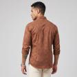 Self Design Brown Shirt : Ditto