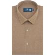 Self Design Brown Shirt : Ditto