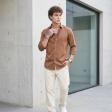 Self Design Brown Shirt : Ditto