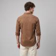 Self Design Brown Shirt : Ditto