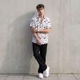Print White Shirt : Party