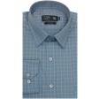 Checks Blue Shirt : Business