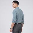 Checks Blue Shirt : Business