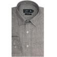 Checks Brown Shirt : Business