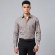 Checks Brown Shirt : Business
